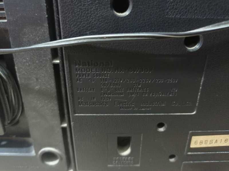 Магнітола NATIONAL RX-CW30F  (Japan)