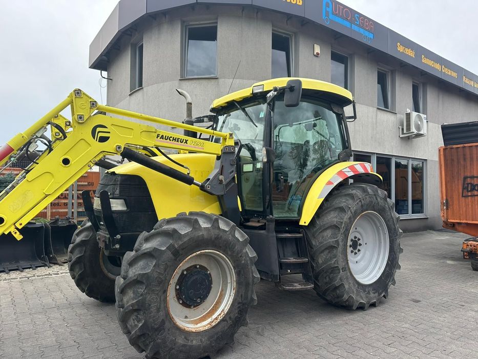 Case IH Maxxum MX100  Ciągnik rolniczy Case Maxxum MX100 + ładowacz Faucheux F256 | 2005 | 4