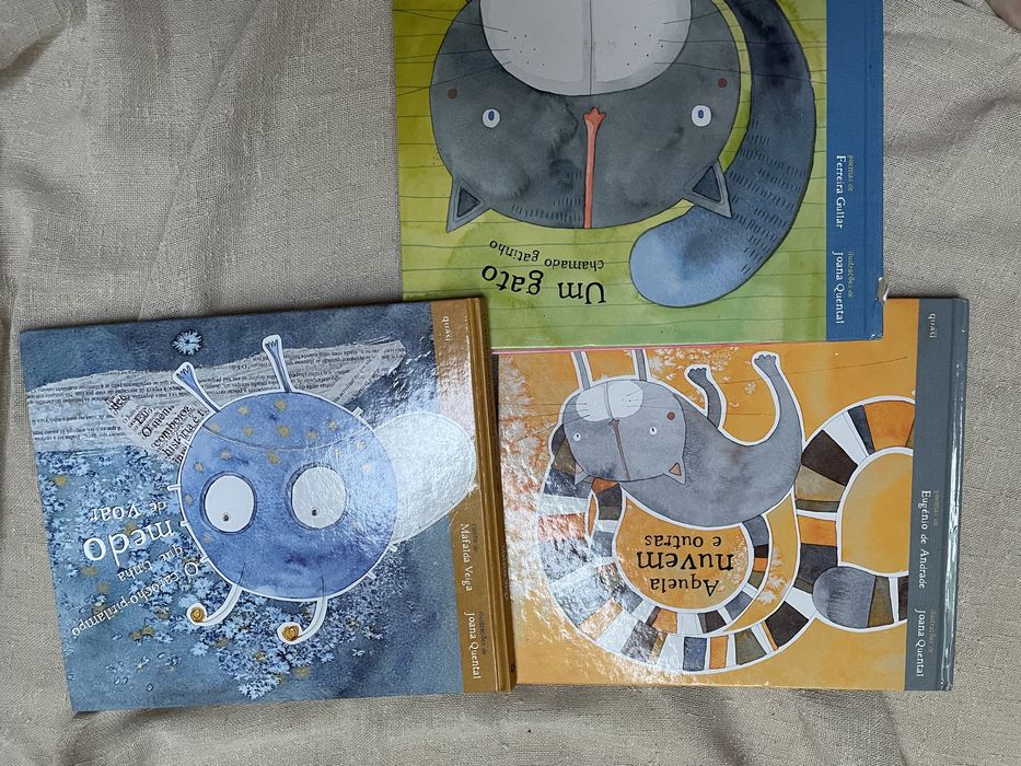 2 livros de poemas e 1 conto