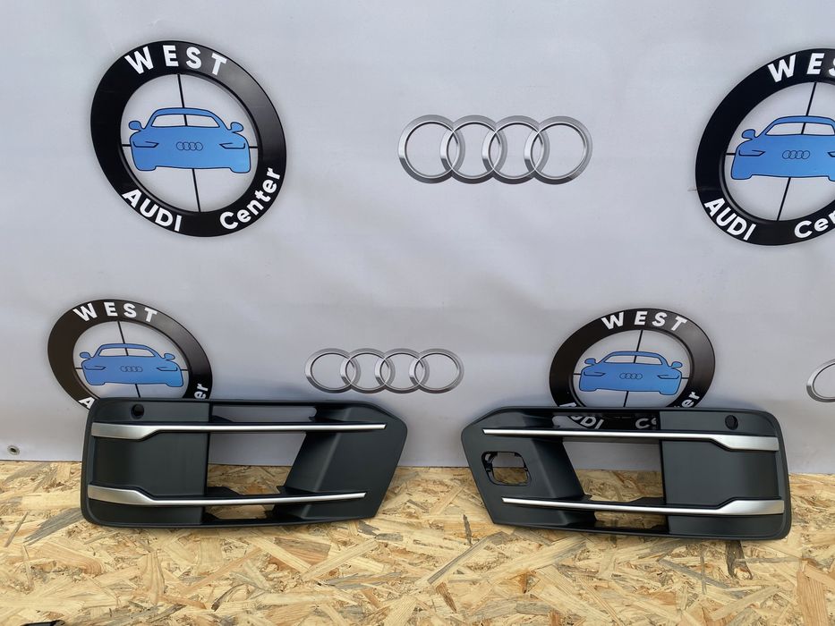 Audi Q7 4M решітки переднього бампера ауді ку7 4м решітки бампера