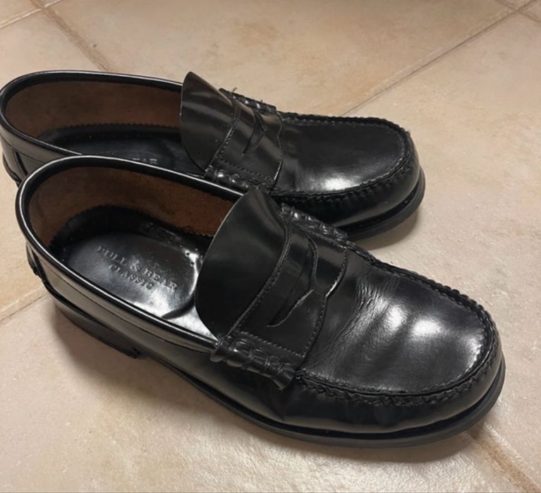 Sapatos pull bear pretos 41.5