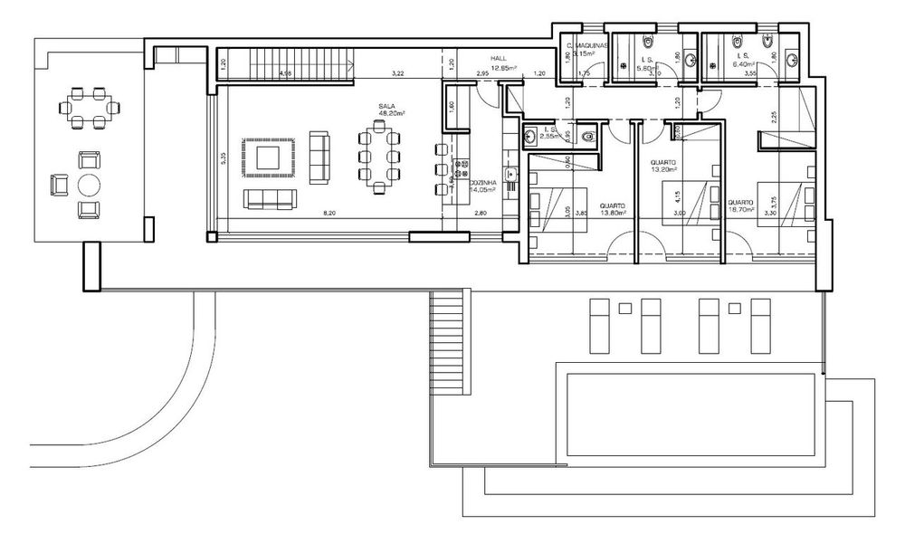Moradia T3 com piscina e terreno - a 6/7 min de Caldas da Rainha