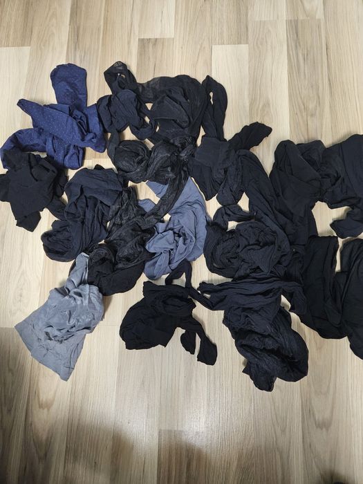 Zestaw: rajstopy M/L, ciemne