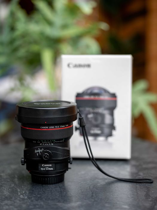 Obiektyw Canon TS-E 17mm f/4L Tilt Shift 17 mm