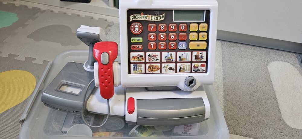 Kasa zabawkowa ze skanerem Klein plus produkty