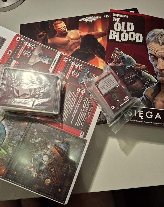Wolfenstein + Old Blood gra planszowa