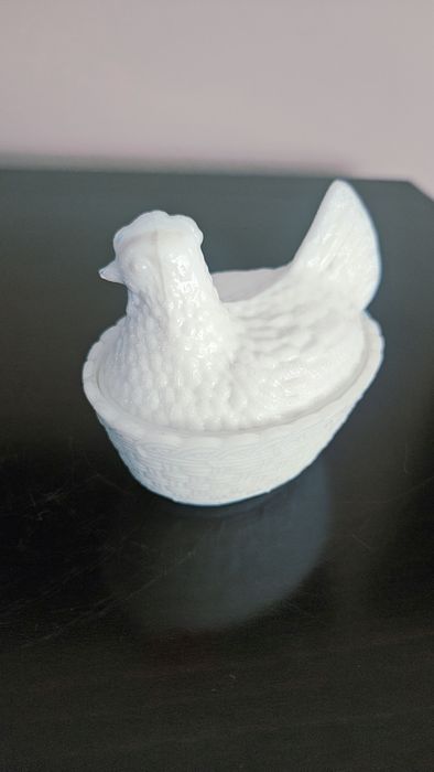 Mała kura Ząbkowice kurka prl 10 cm