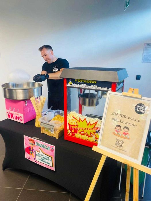 Wynajem Popcorn, Wata cukrowa: urodziny, pikniki, imprezy, karnawały