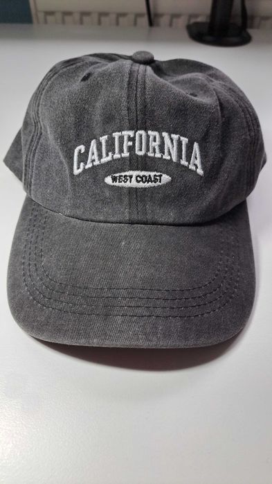 Y2K Czapka z daszkiem California typu Washed