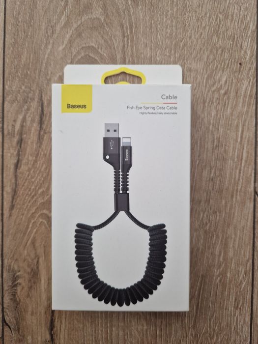 Ładowarka samochodowa Baseus 1m 2A Lightning