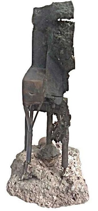 Escultura em Bronze e Rocha - Jérôme Danikowsk