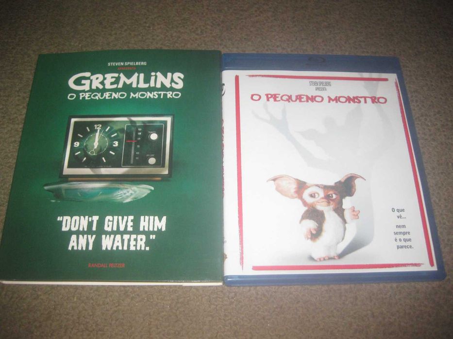 Blu-Ray "Gremlins- O Pequeno Monstro" Edição Especial/Slidepack/Raro!