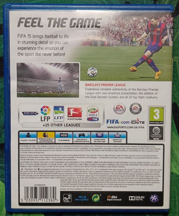 FIFA 15 PlayStation 4