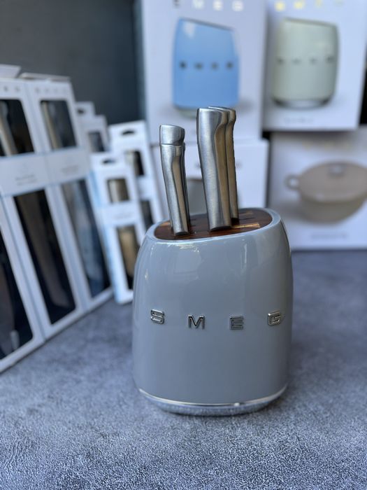 Набір ножів smeg ножи ножик смег