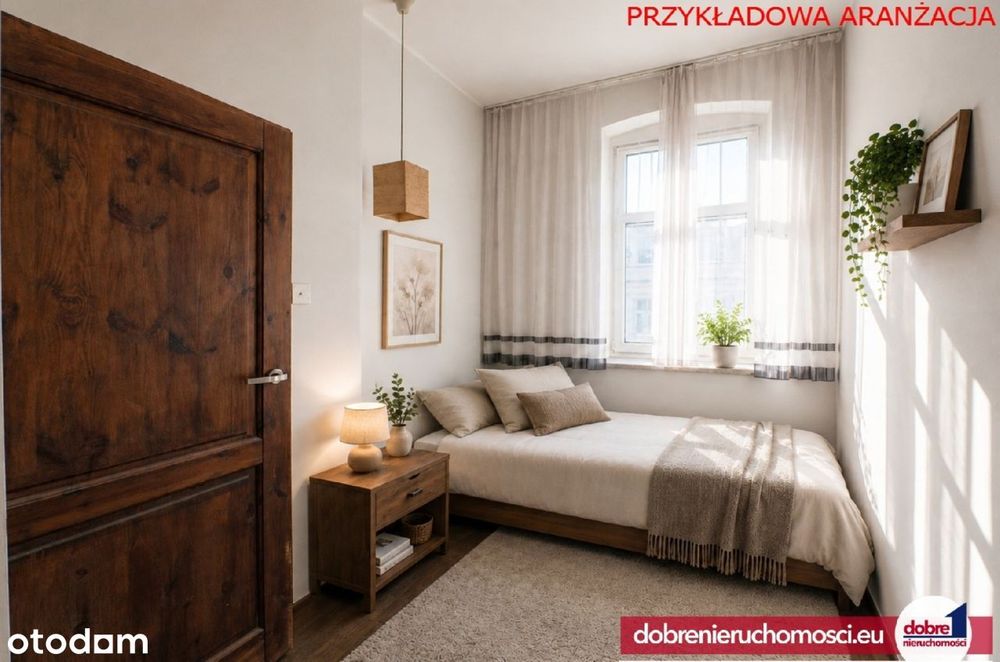 3-pokojowe mieszkanie w kamienicy 52 m² Centrum