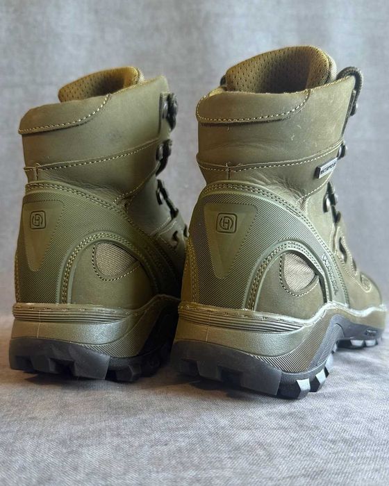 Берці тактичні черевики шкіряні Gore-Tex / хутро осінь-зима 40–46
