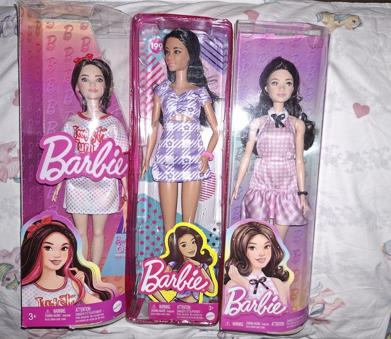 Barbie  fashionistas  3 lalki /lalka/barbi