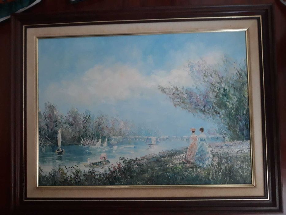 Quadro a óleo decorativo