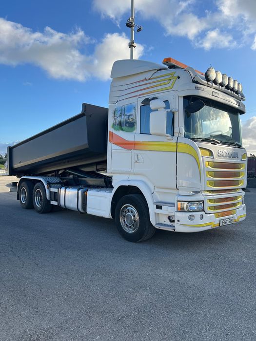 SCANIA R580 6x4 .2016 Gancho Contenedor