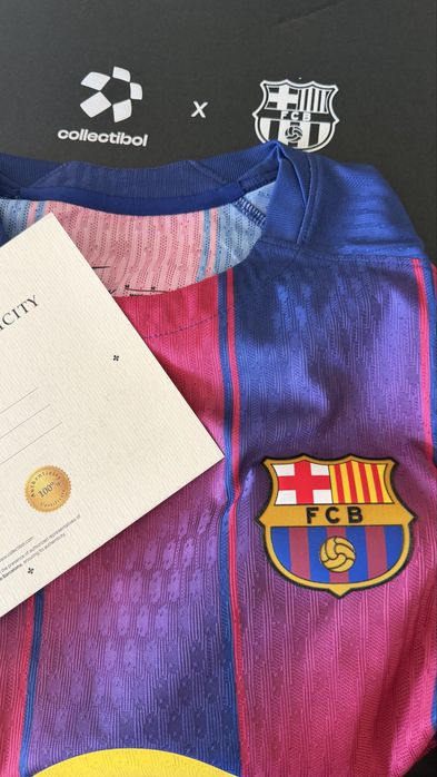 Camisola Raphinha Barcelona ver Jogador DRI-FIT Autografada nova