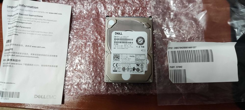 Жесткий диск Dell 1.2TB 10K 2.5 SAS 12G AL15SEB120NY (01M0D)