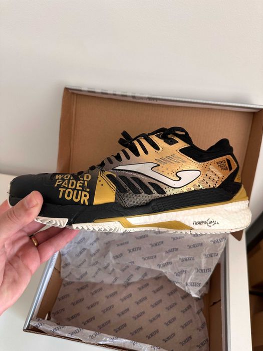 Sapatilhas Padel oficiais Slam World Padel Tour Gold – Tamanho 41