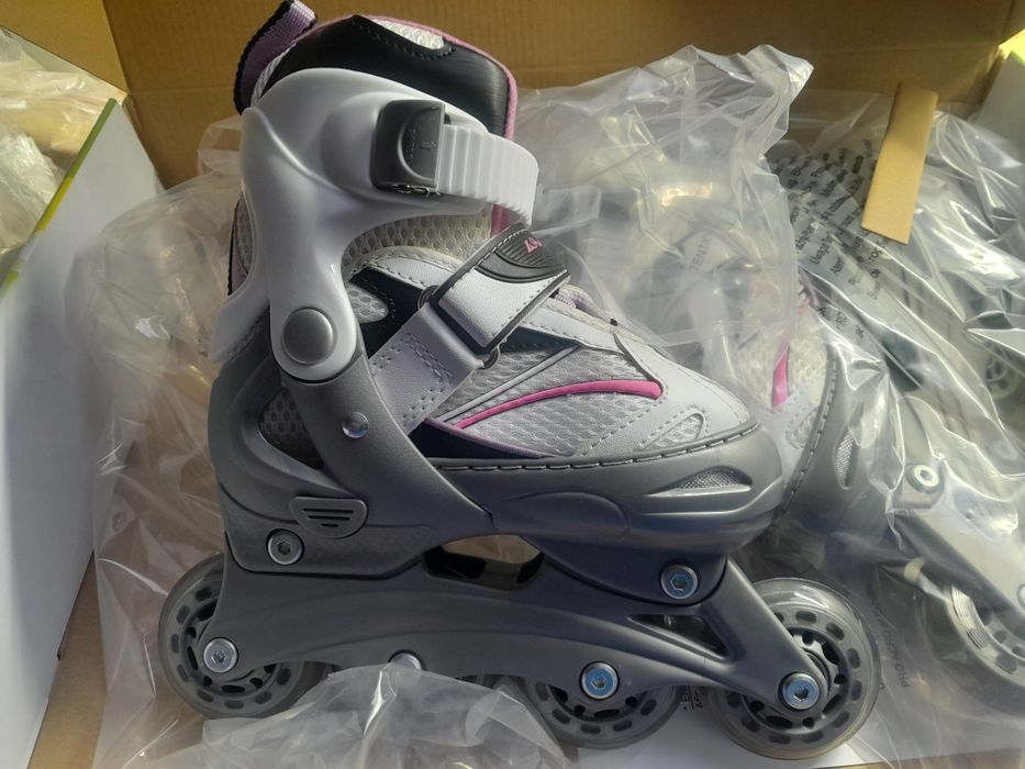 Regulowane rolki dla dzieci Pro Acro [rozmiar 30/33] purple