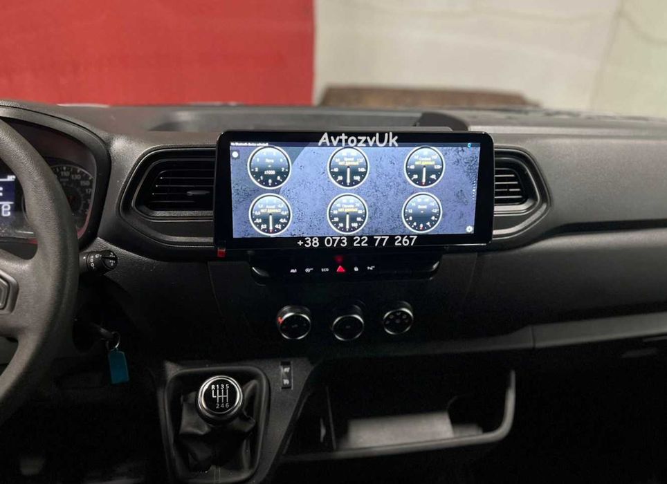 Магнитола Renault MASTER Opel MOVANO Мастер Nissan NV400 2 дин Android 16