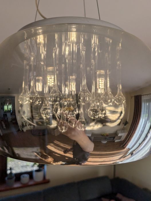 Lampa do salonu - kropelki - komplet 2szt