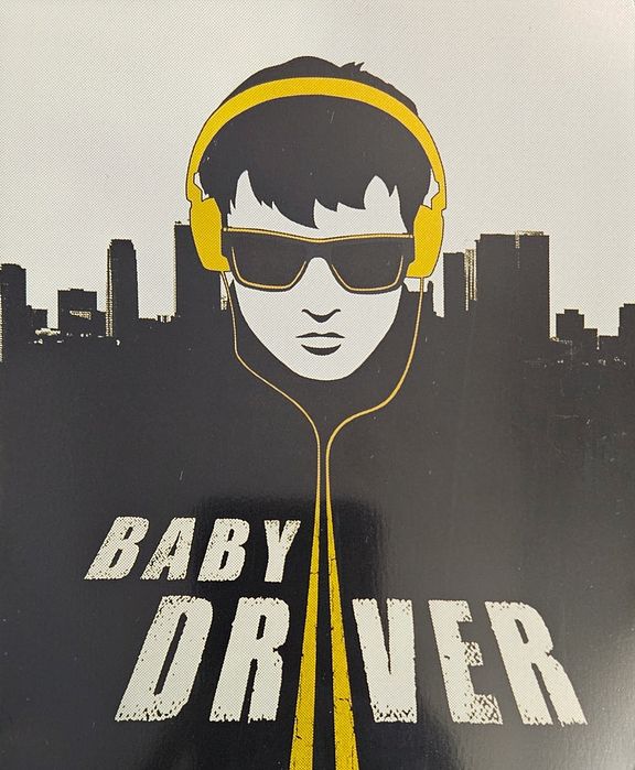 Film "Baby Driver", Blu-ray PL, Steelbook