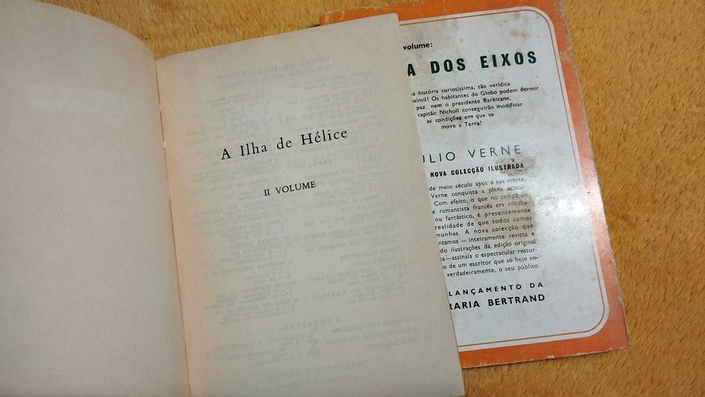 Dois livros de Júlio Verne