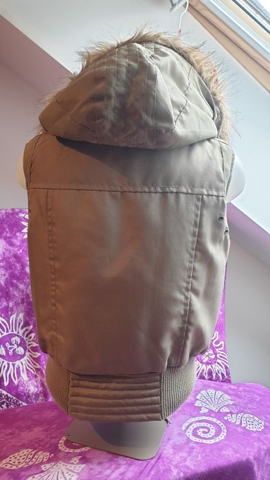Vero Moda M bezrekawnik damski kamizelka oliwkowa