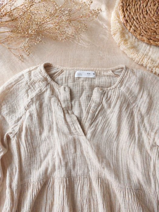 Підліткова муслінова сукня zara 13-14 років