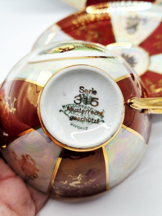 Zestaw śniadaniowy perłowy Bavaria