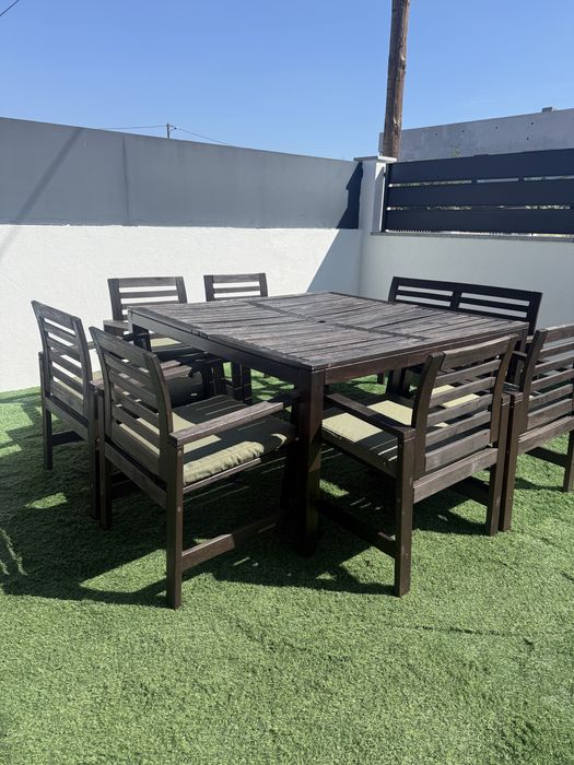 Conjunto Mesa e Cadeiras Exterior