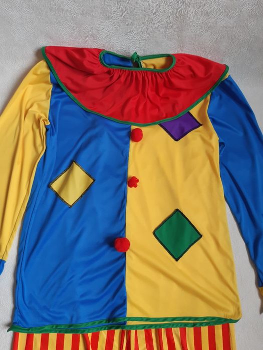 Карнавальний костюм клоуна розмір  с-м