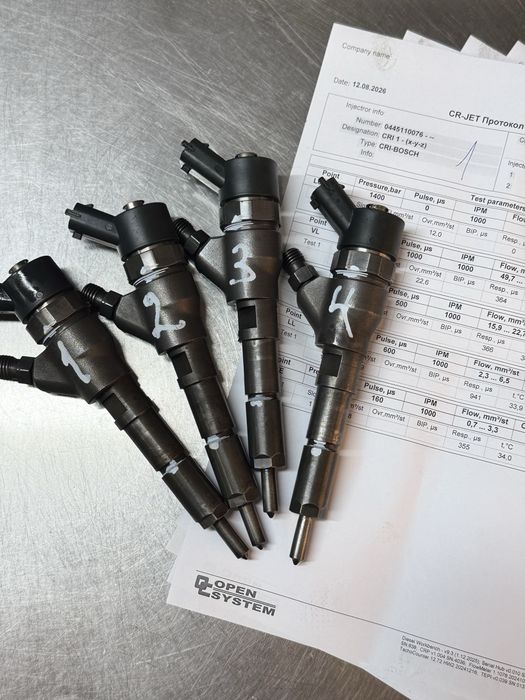 Перевірені дизельні форсунки Bosch(0445110076)(2.0HDI;JTD)