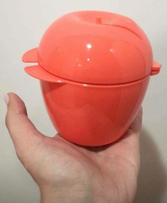 Caixa Maçã Tupperware