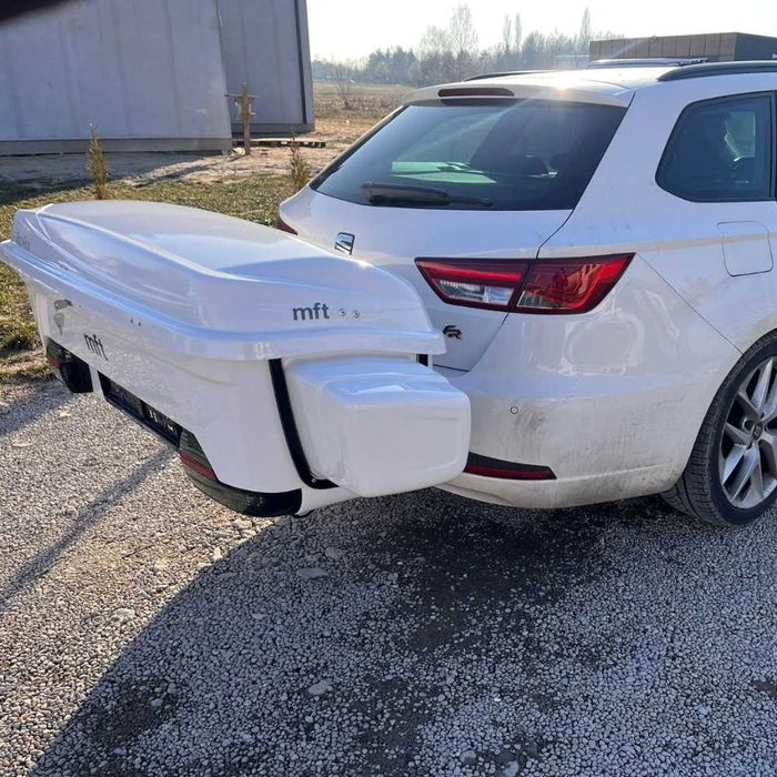 Box bagażowy Bagażnik dachowy MFT BackBox Kufer Box na narty snowboard