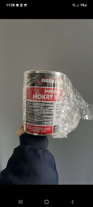Impregnat mokry kamień, kamien,beton,cegla  1l bergchem