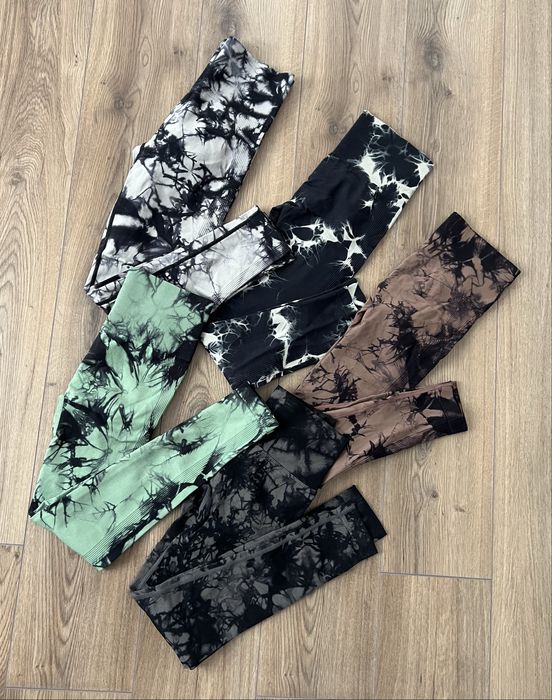 Лосіни тай дай/ фітнес лосіни/ мармурові лосіни/ лосіни для фітнесу