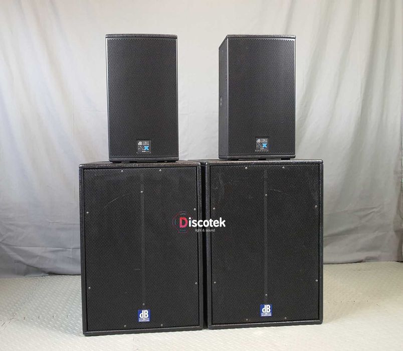 dB Technologies DVX D10 + FL18 | 2,8 kW | Aktywny |