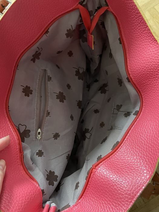 Torebka na ramię różowa