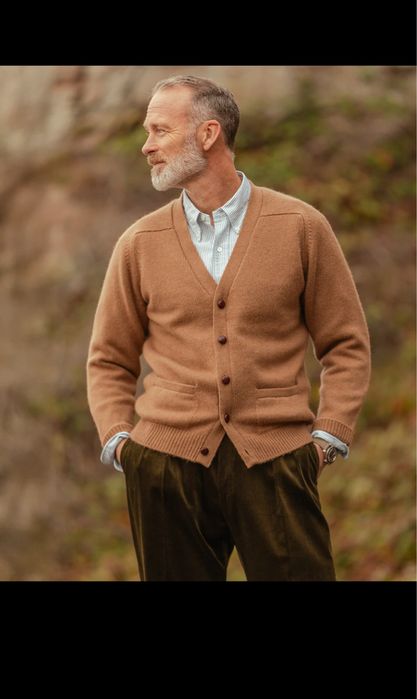 William Lockie Made in Scotland 100% Camelhair кардиган/кофта/верблюжа вовна/Brora/johnstons of elgin