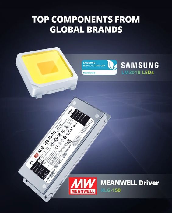 HPS Killer Grow Led Viparspectra XS1500 Samsung Lm301