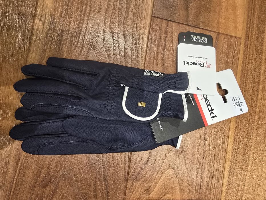 Rękawiczki Roeckl Grip Lona rozm. 7,5 nowe