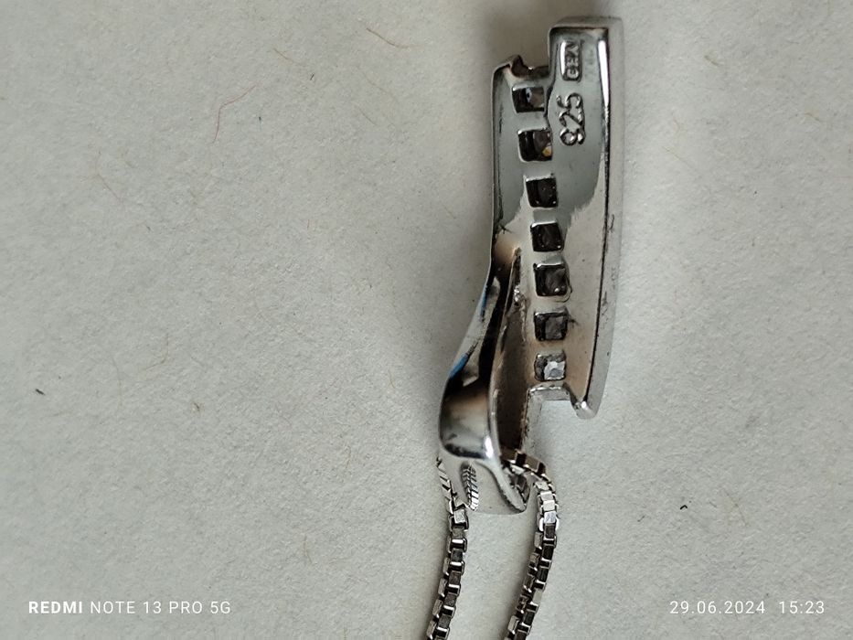 Naszyjnik - srebro 925 GHA Sweden - vintage