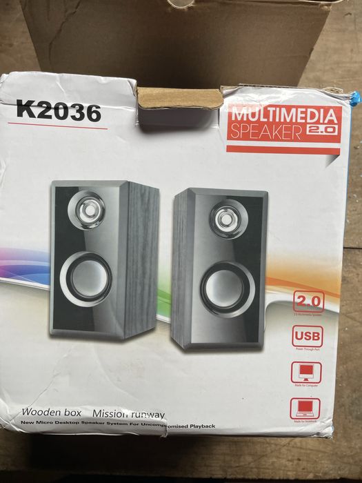 Glosniki nowe usb