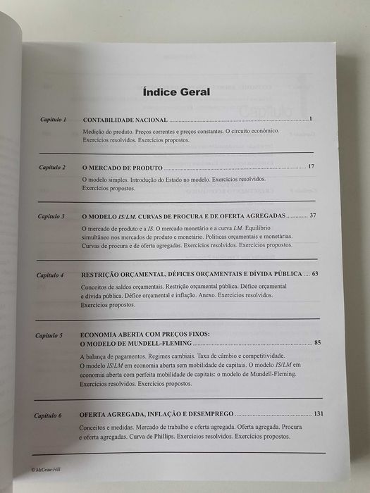 Livro Macroeconomia  com exercícios resolvidos