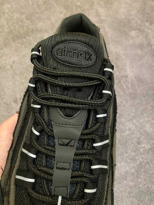 Кросівки Nike Air Max 95 x CDG / найк аір макс сдг чорні nocta force